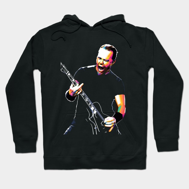 James Hetfield Hoodie by Wijaya6661